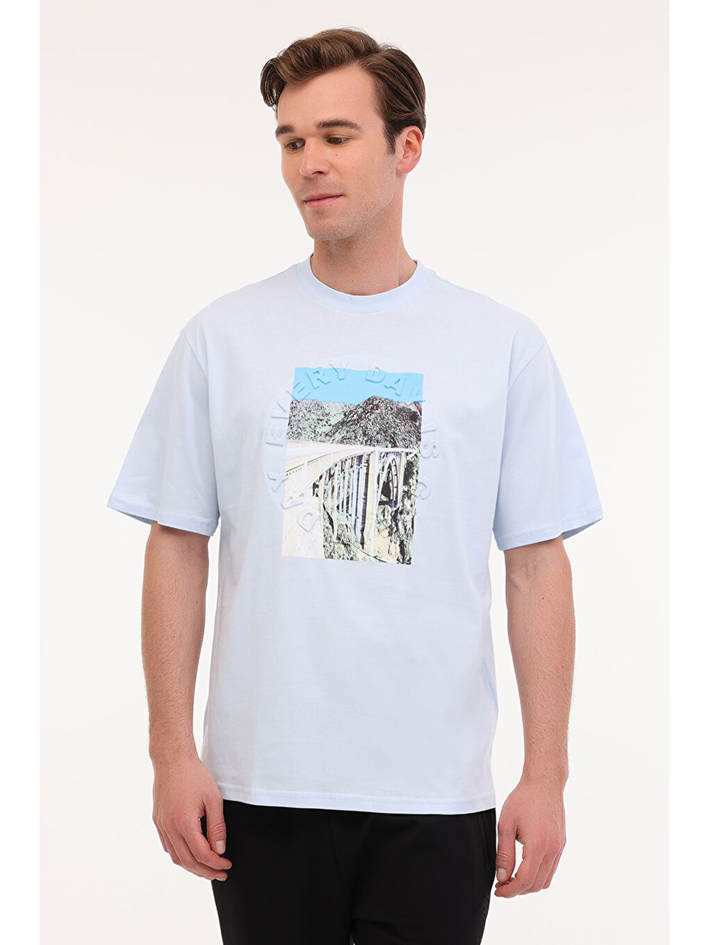 ML VITO 11URB4006 5FX Mavi Erkek Kısa Kol T-Shirt