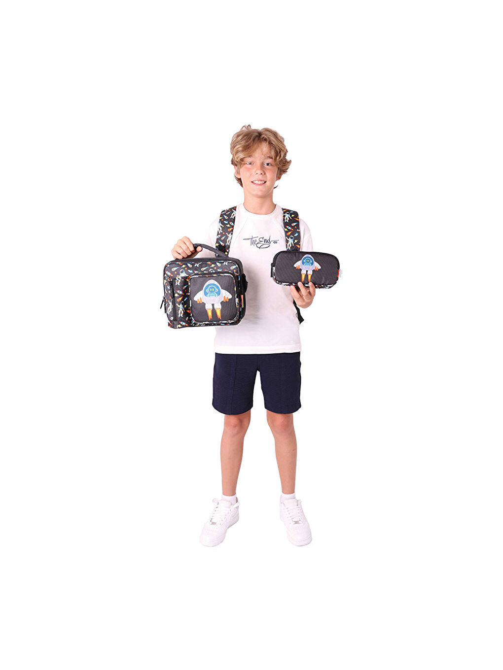 Kids Sırt Çantası Leather Rocket L5264-3