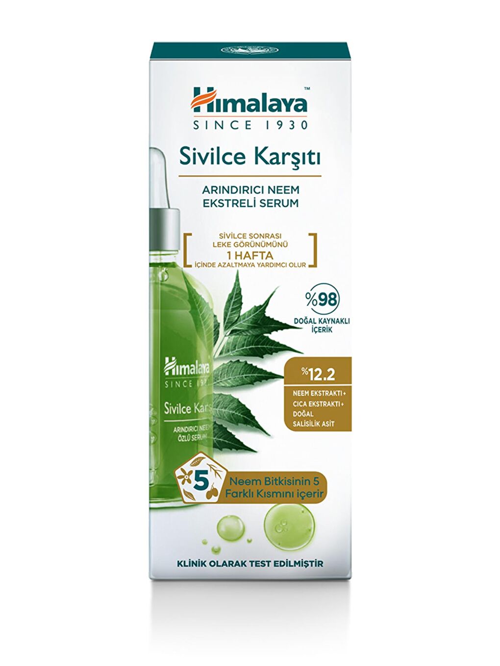 Sivilce Karşıtı Arındırıcı Cilt Serumu 30 ml | Salisilik Asit, CICA, Neem Özü | Yağlı Ciltler-4