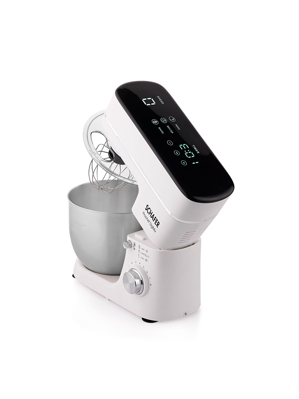 Prochef DigiMix Dijital Stand Mikser 5 L-Beyaz-6
