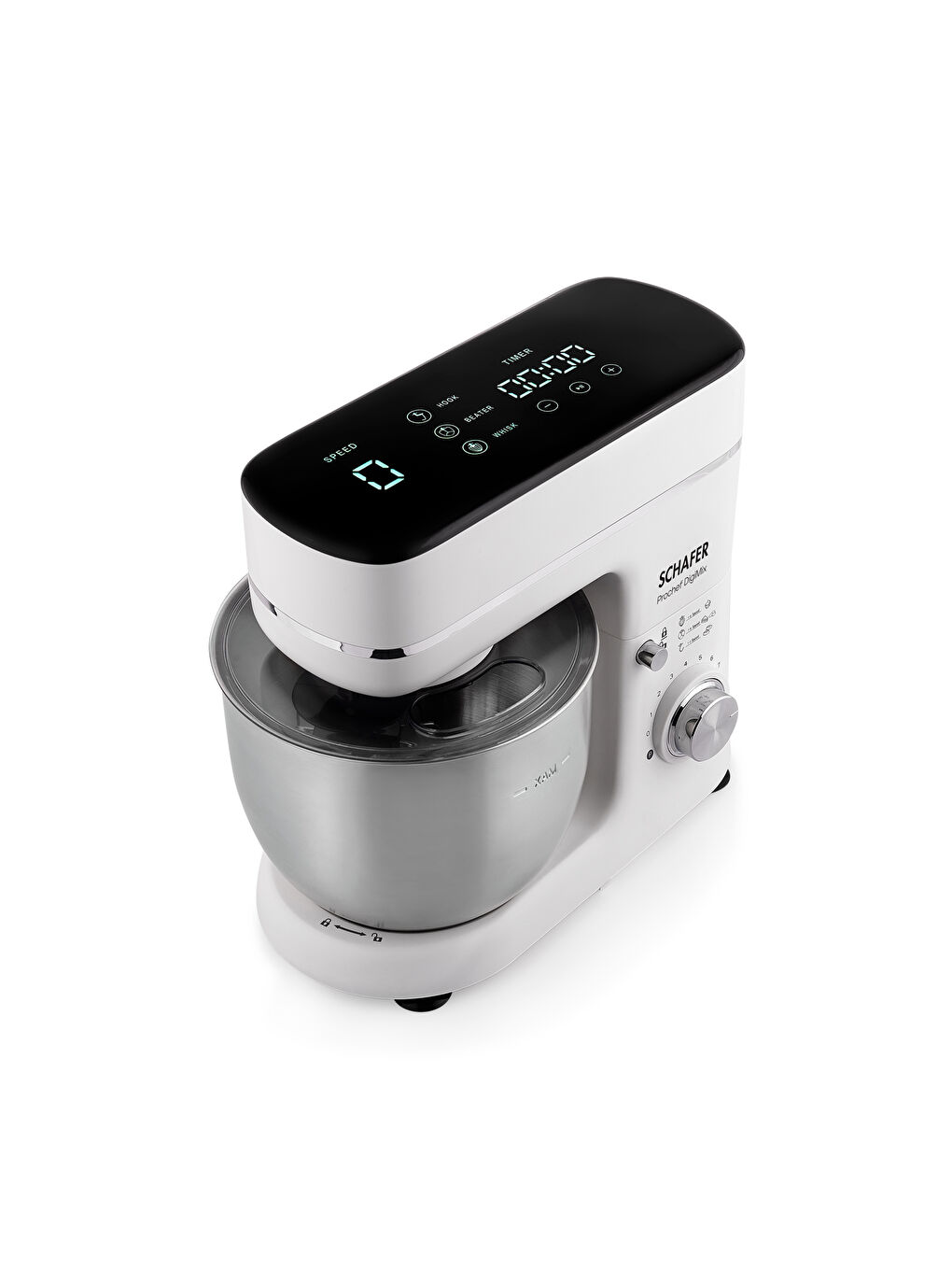 Prochef DigiMix Dijital Stand Mikser 5 L-Beyaz-7