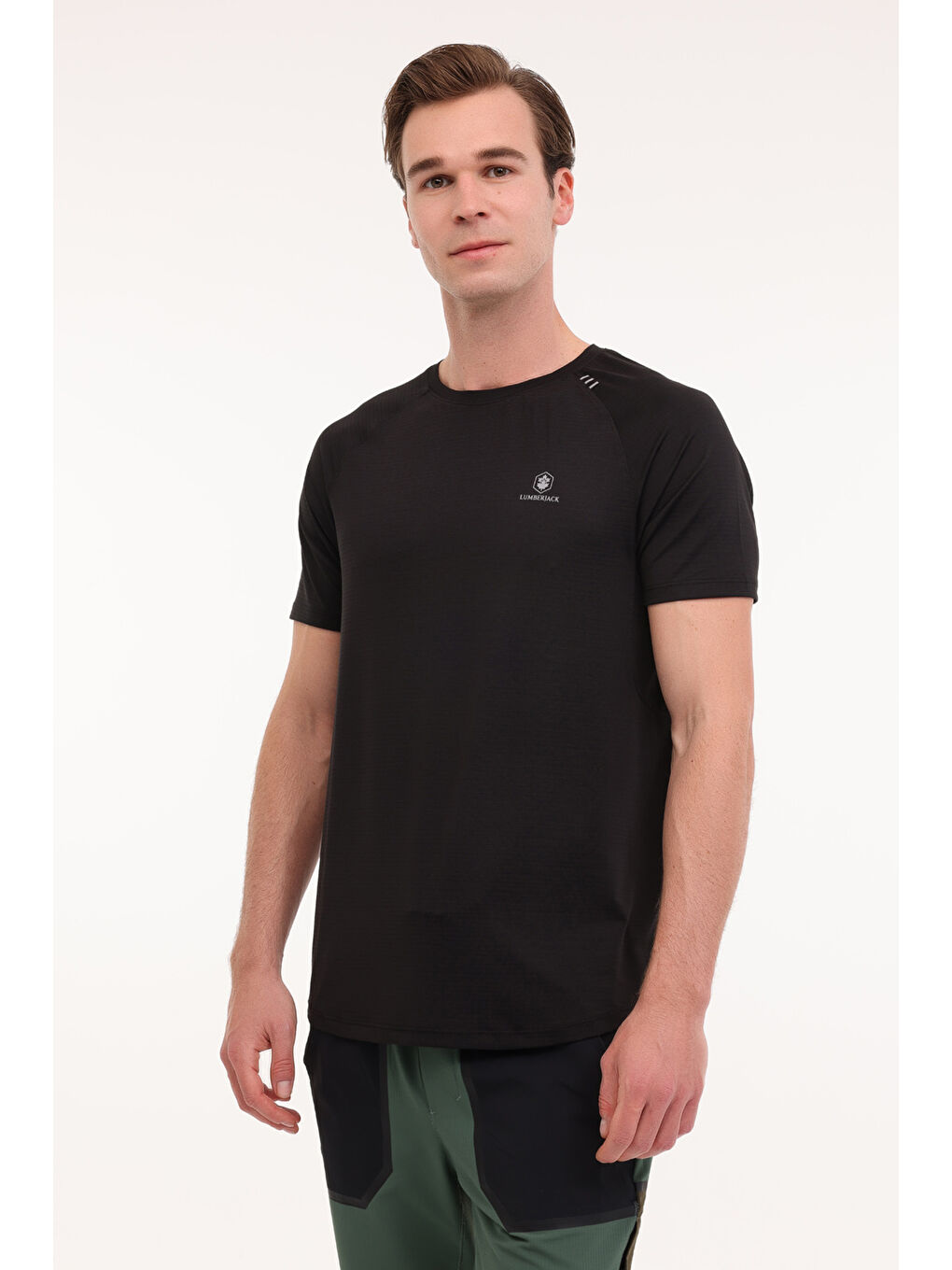 ML CLIFF 11CSH-1002 5FX Siyah Erkek Kısa Kol Tişört