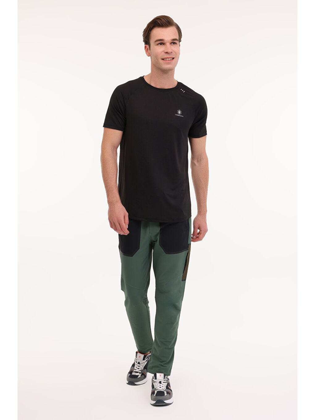 ML CLIFF 11CSH-1002 5FX Siyah Erkek Kısa Kol Tişört-2