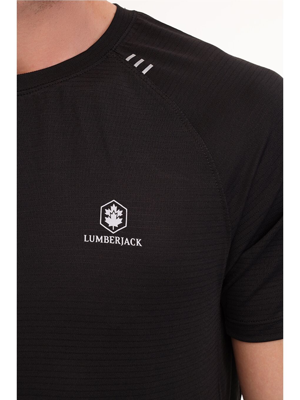 ML CLIFF 11CSH-1002 5FX Siyah Erkek Kısa Kol Tişört-3