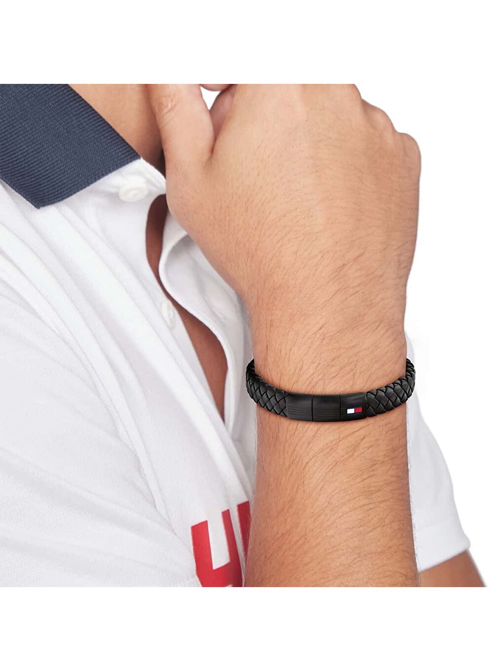 Siyah THJ2790662 Erkek Bileklik-1