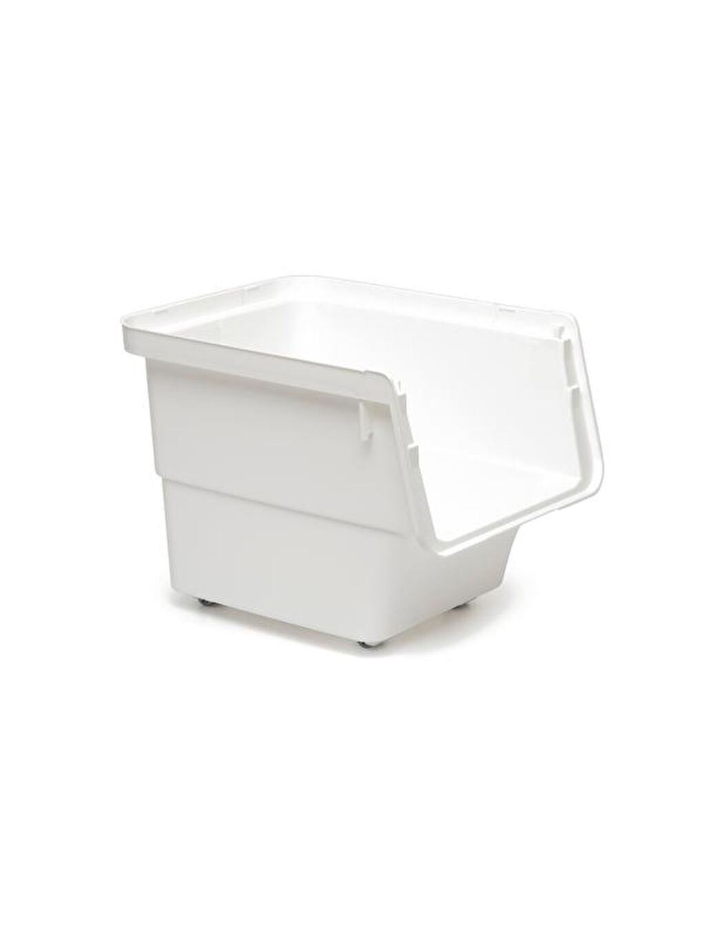 Beyaz Tekli Organizer ve Oyuncak Kutusu - 12 lt-3