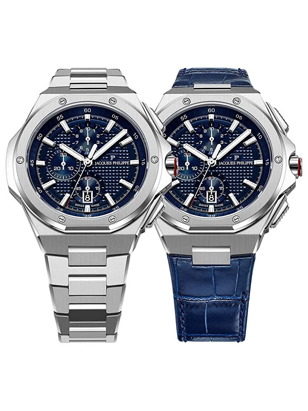 Lacivert JPQGC481336XS Erkek Kol Saati ve Yedek Kordon