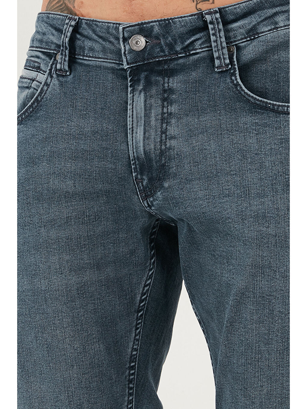 Mavi Pamuklu Regular Fit Normal Bel Boru Paça Jeans 2211C02PARMA-6