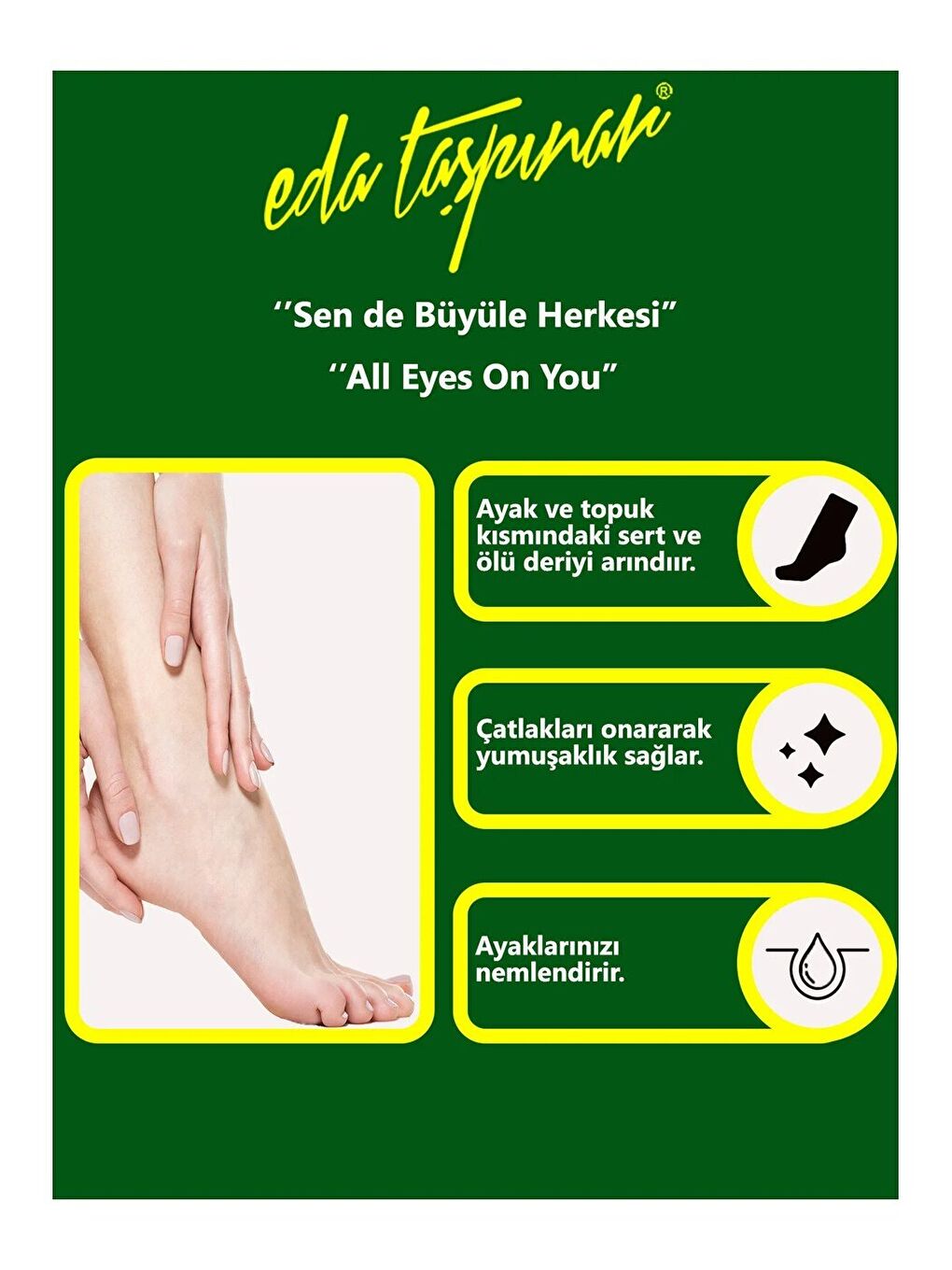 Ayak Peeling Maske Nemlendirici Pürüzsüz Cilt Parlak Görünüm (EGY0011)-2