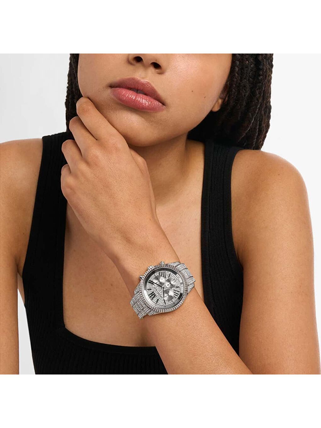 Gri MK4972 Kadın Kol Saati-3