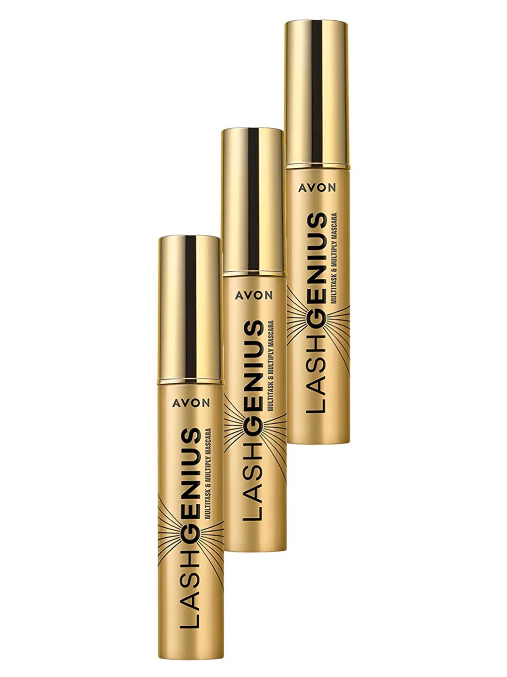 AVON Renksiz True Lash Genius 5 Etkili Maskara 10 ml 3'lü Set