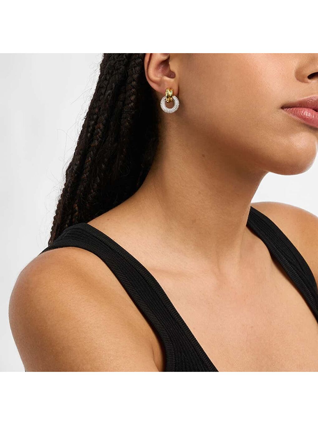 Sarı MKJ8533-931 Kadın Küpe-2