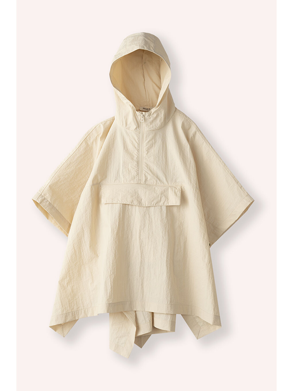 Kız Çocuk Katlanınca Çanta Olabilen Yağmurluk Bej