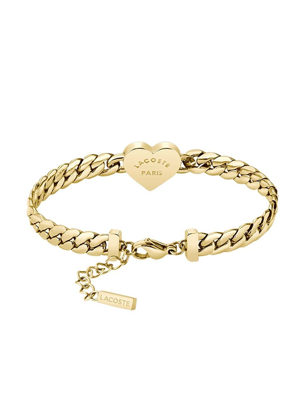 Sarı LACJ2040464 Kalpli Kadın Bileklik-2