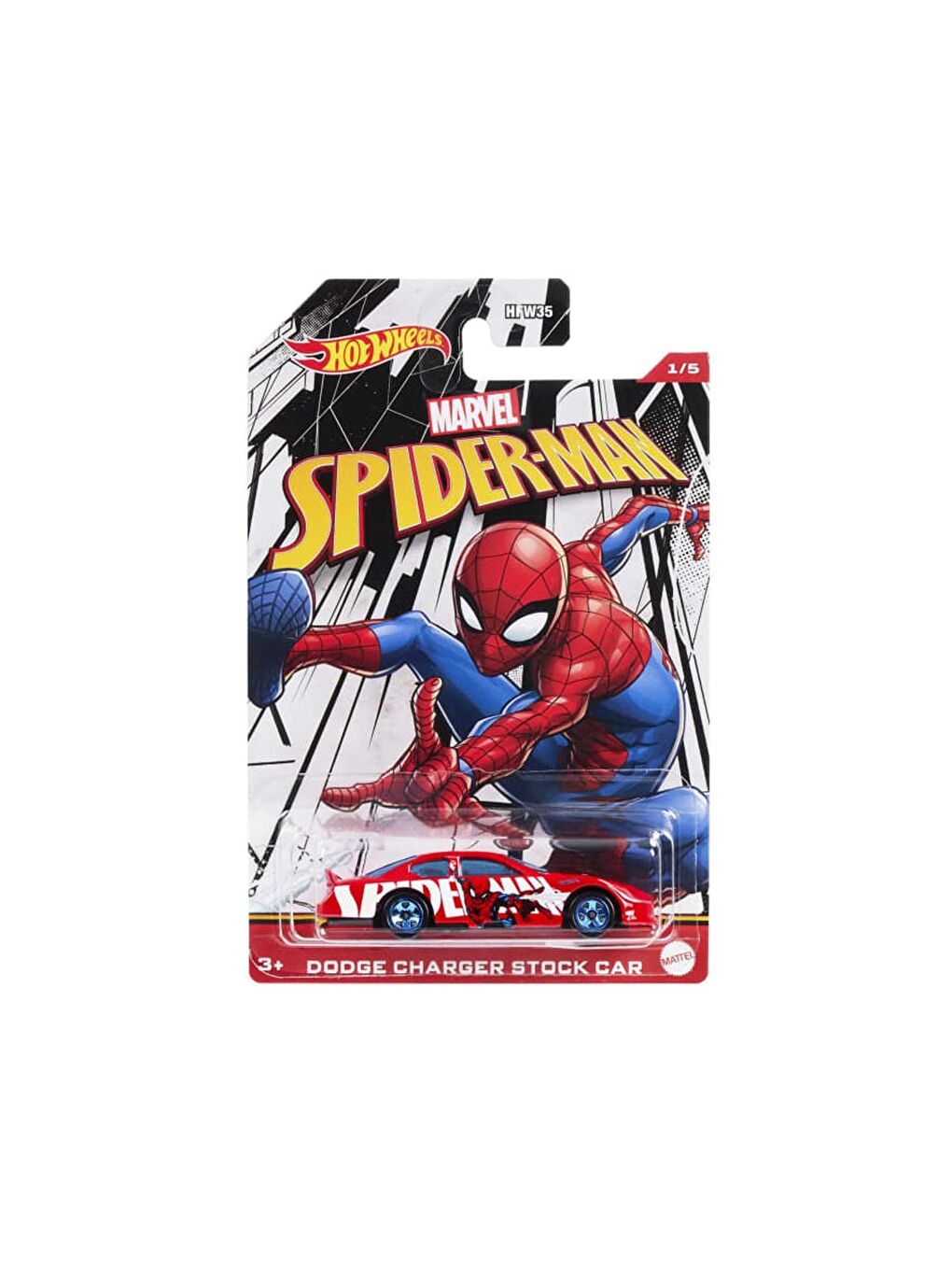 Hot Wheels Karışık Marvel (Spiderverse) Arabalar - 3