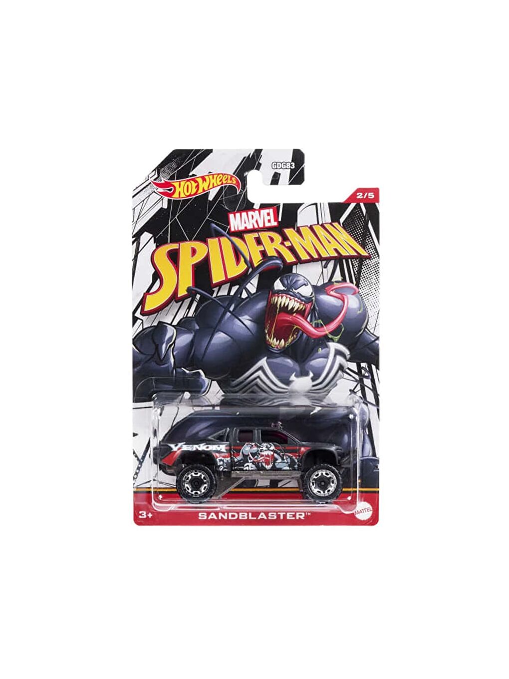 Hot Wheels Karışık Marvel (Spiderverse) Arabalar - 4