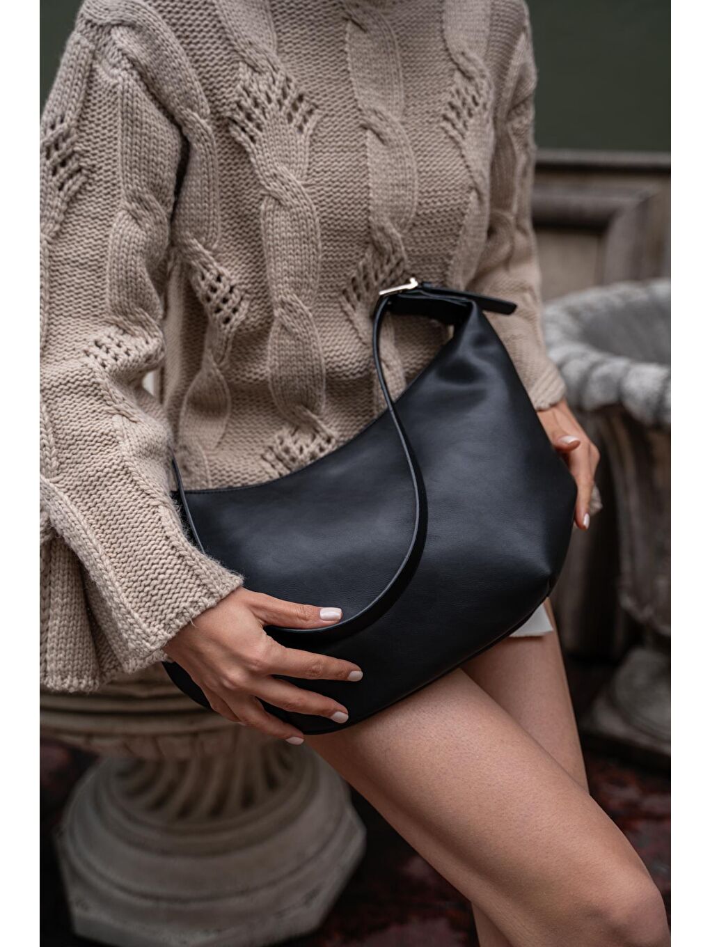 Nova Unisex Büyük Çanta - Siyah-3