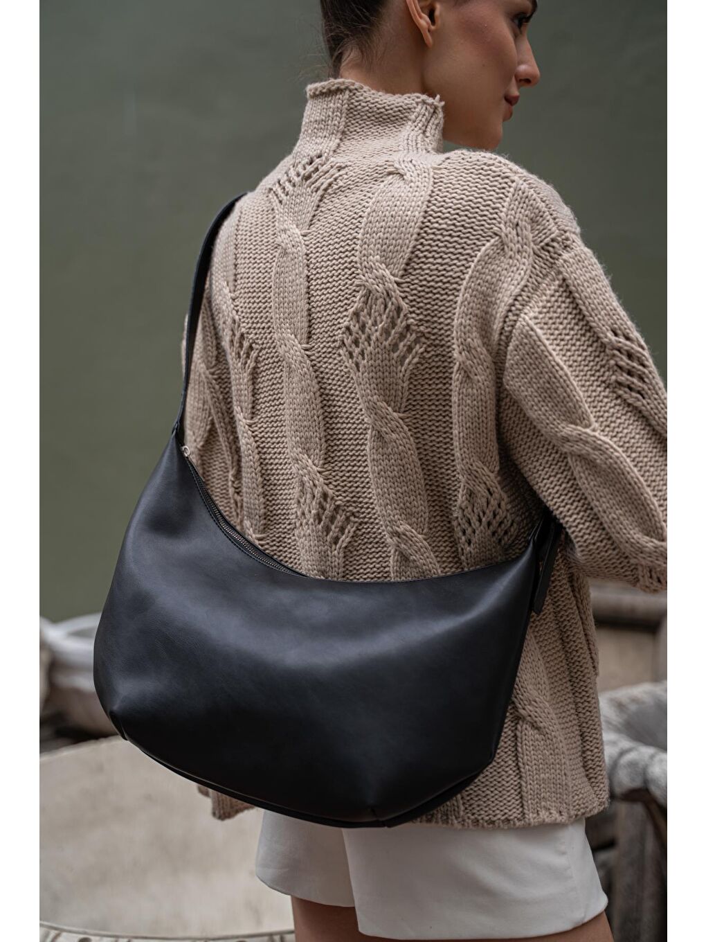 Nova Unisex Büyük Çanta - Siyah-1