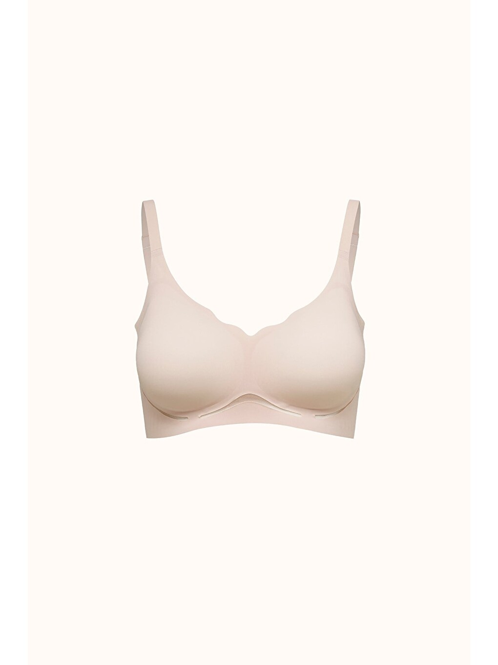 Balensiz Dikişsiz Lazer Kesim Pedli Sütyen Cc429 Pembe