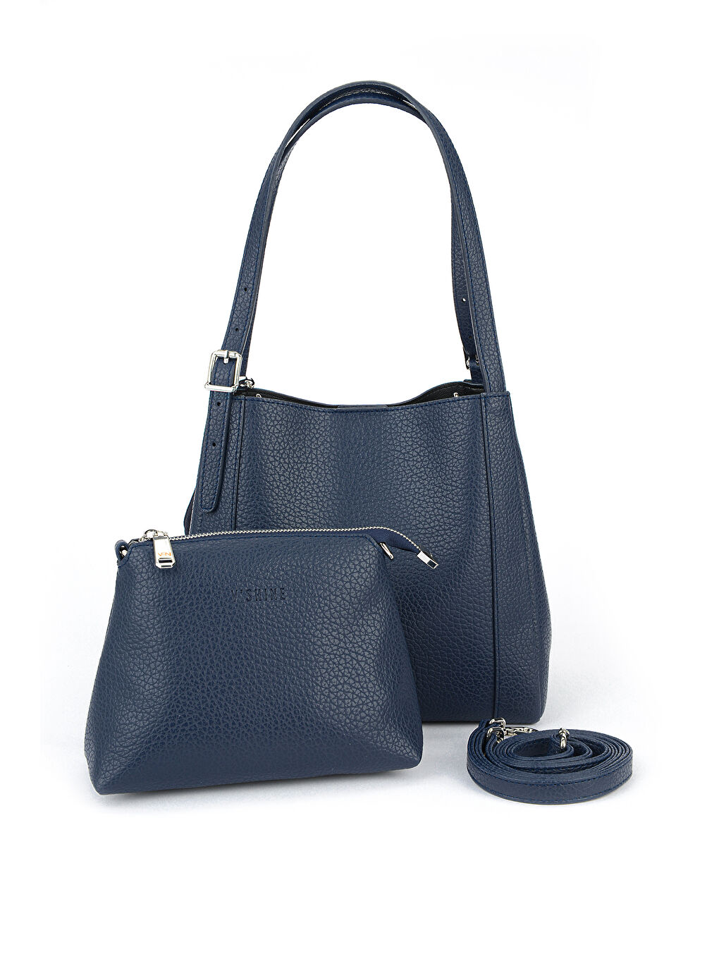 Kadın Omuz ve El Çantası 153979Z3120 Lacivert-2