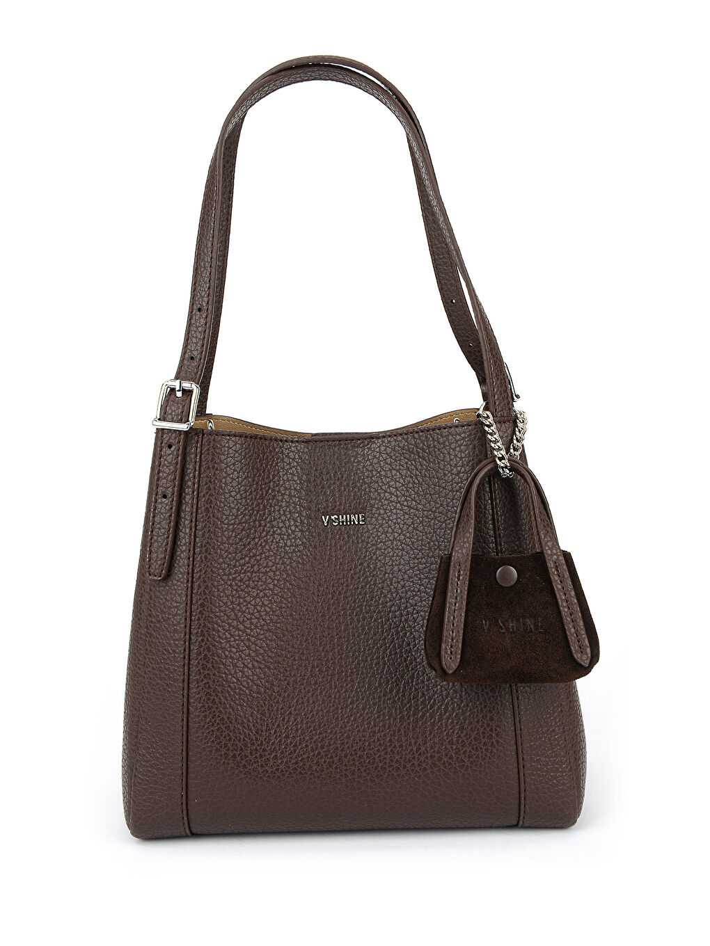 Kahverengi Kadın Omuz ve El Çantası 153979Z3120 Kahve
