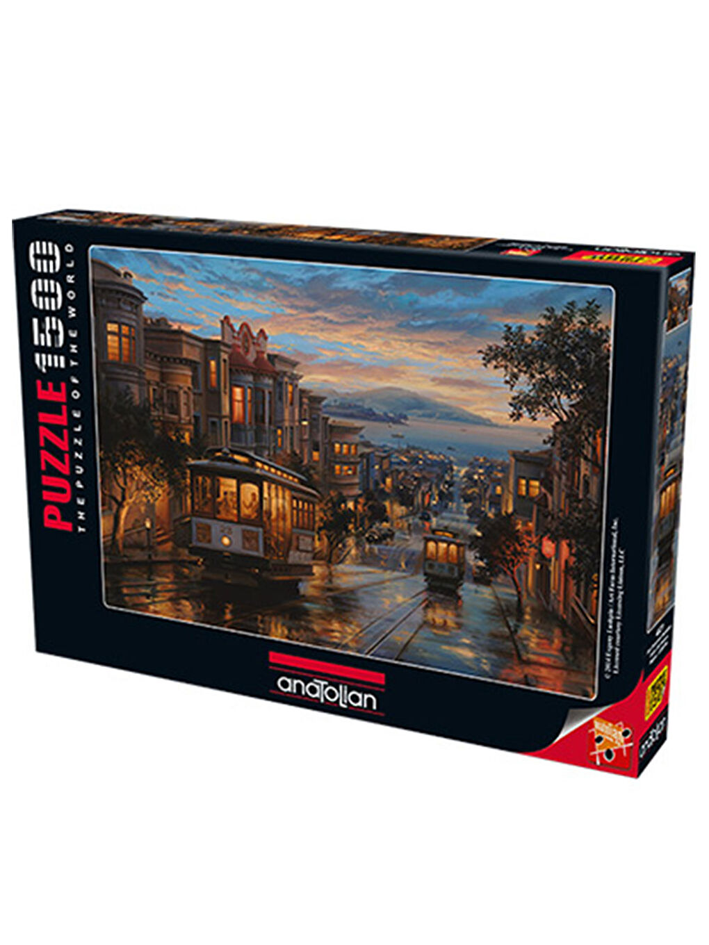 Anatolian Puzzle 1500 Parça San Francisco Sokakları 4531