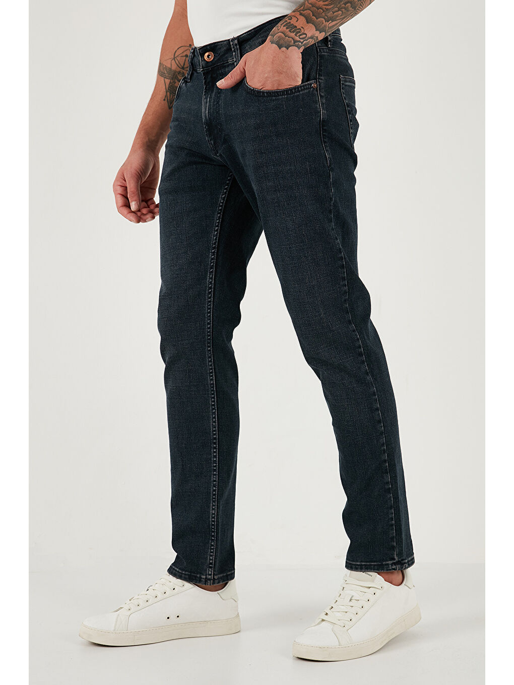 Mavi Pamuklu Regular Fit Normal Bel Boru Paça Jeans 2211C25PARMA-2