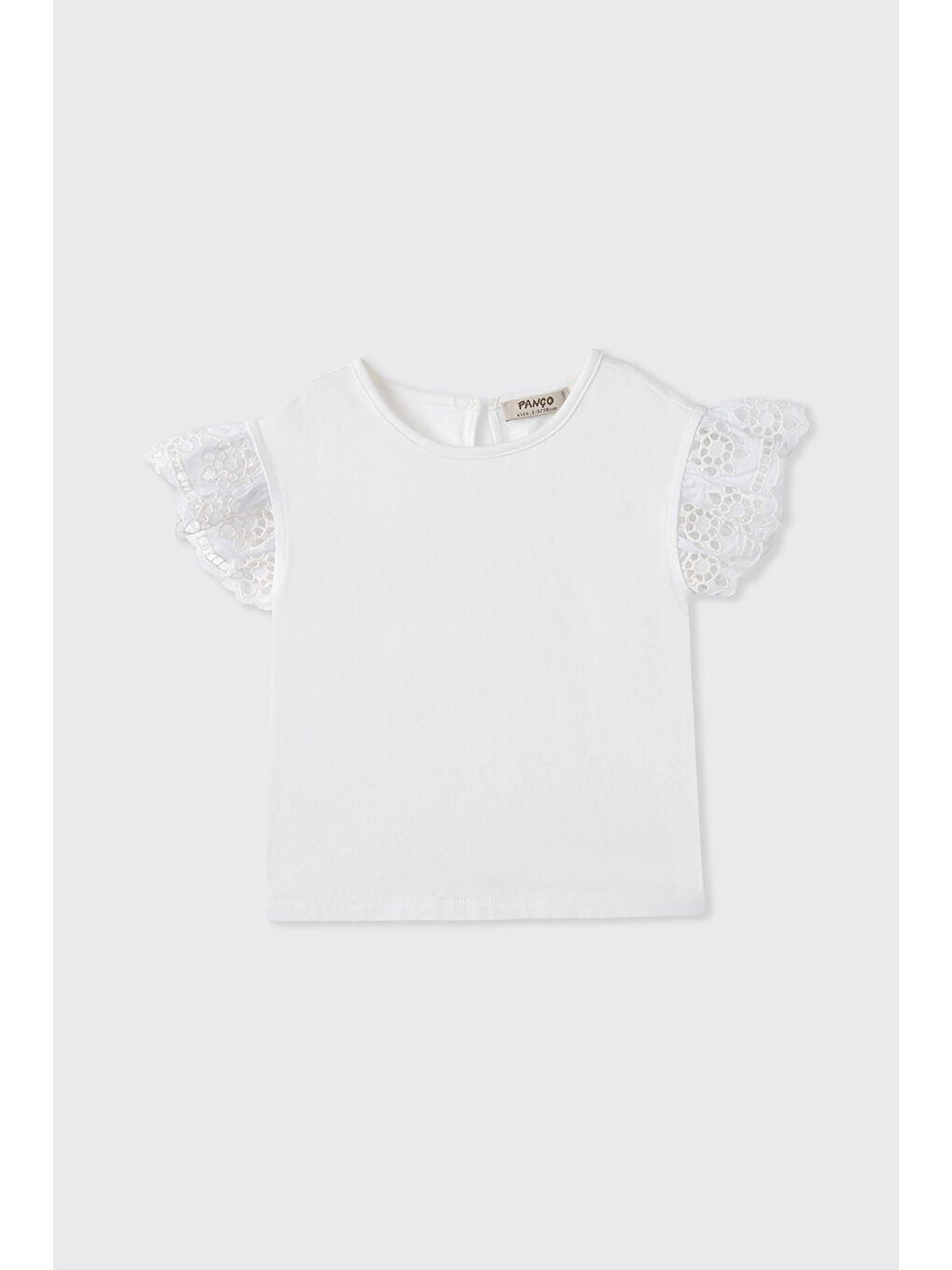 Kız Bebek Beyaz Tişört