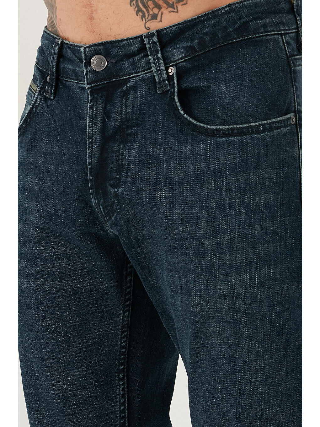 Mavi Pamuklu Regular Fit Normal Bel Boru Paça Jeans 2211C26PARMA-5