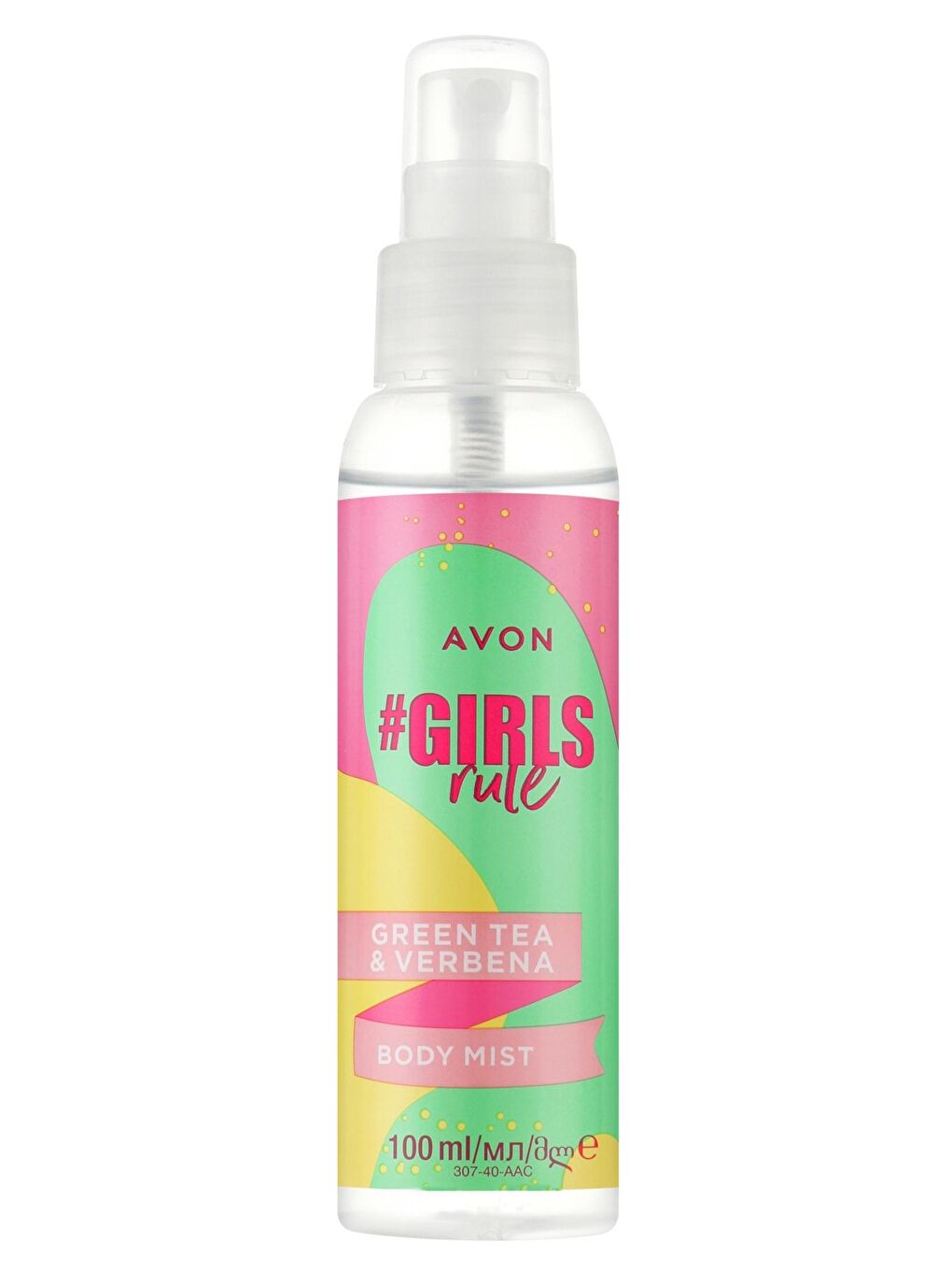 AVON Renksiz Girls Rule Mine Çiçeği ve Yeşil Çay Kokulu Vücut Spreyi 100 Ml.