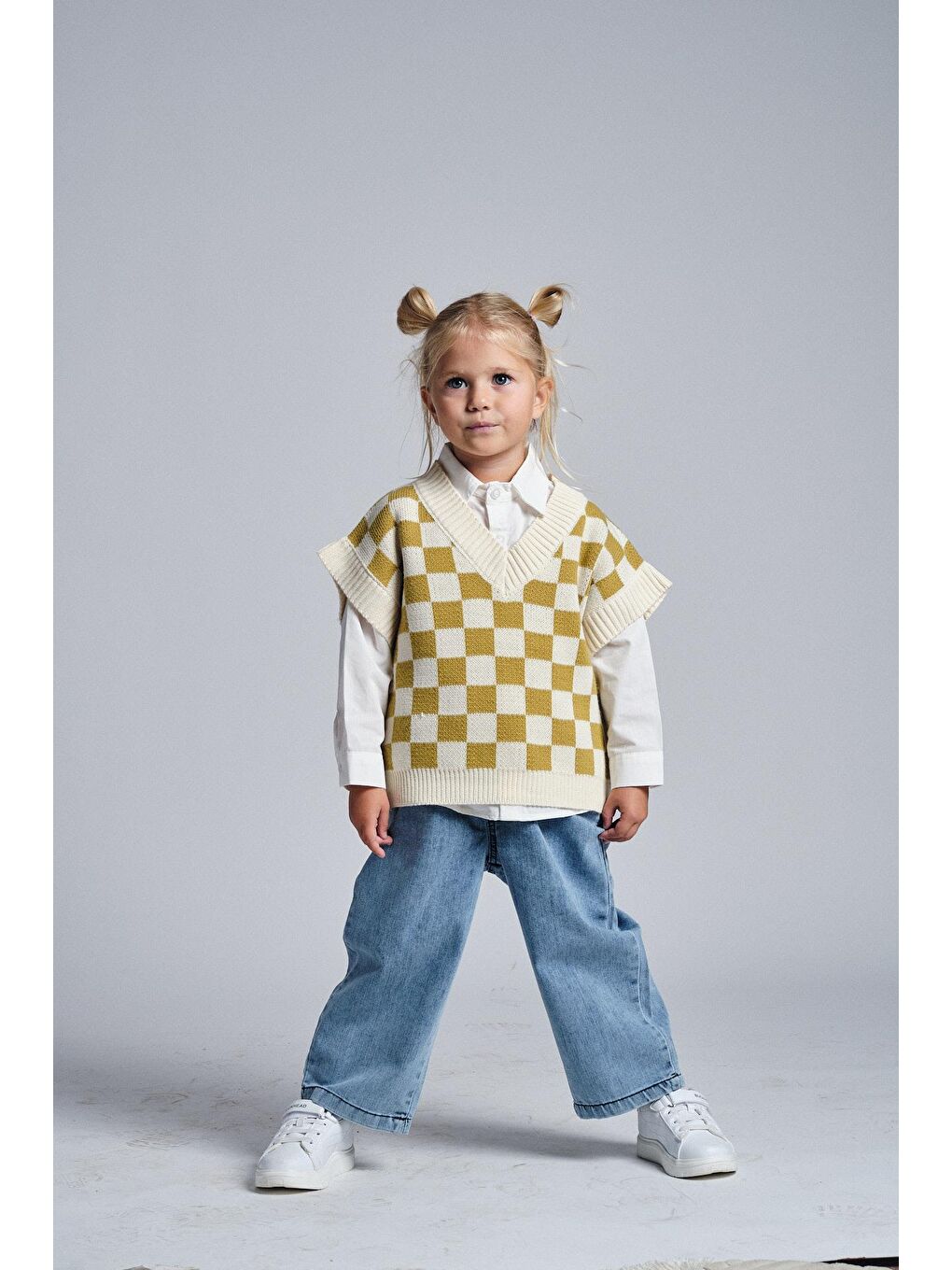 Yeşil Unisex Süveterli Üçlü Takım-1