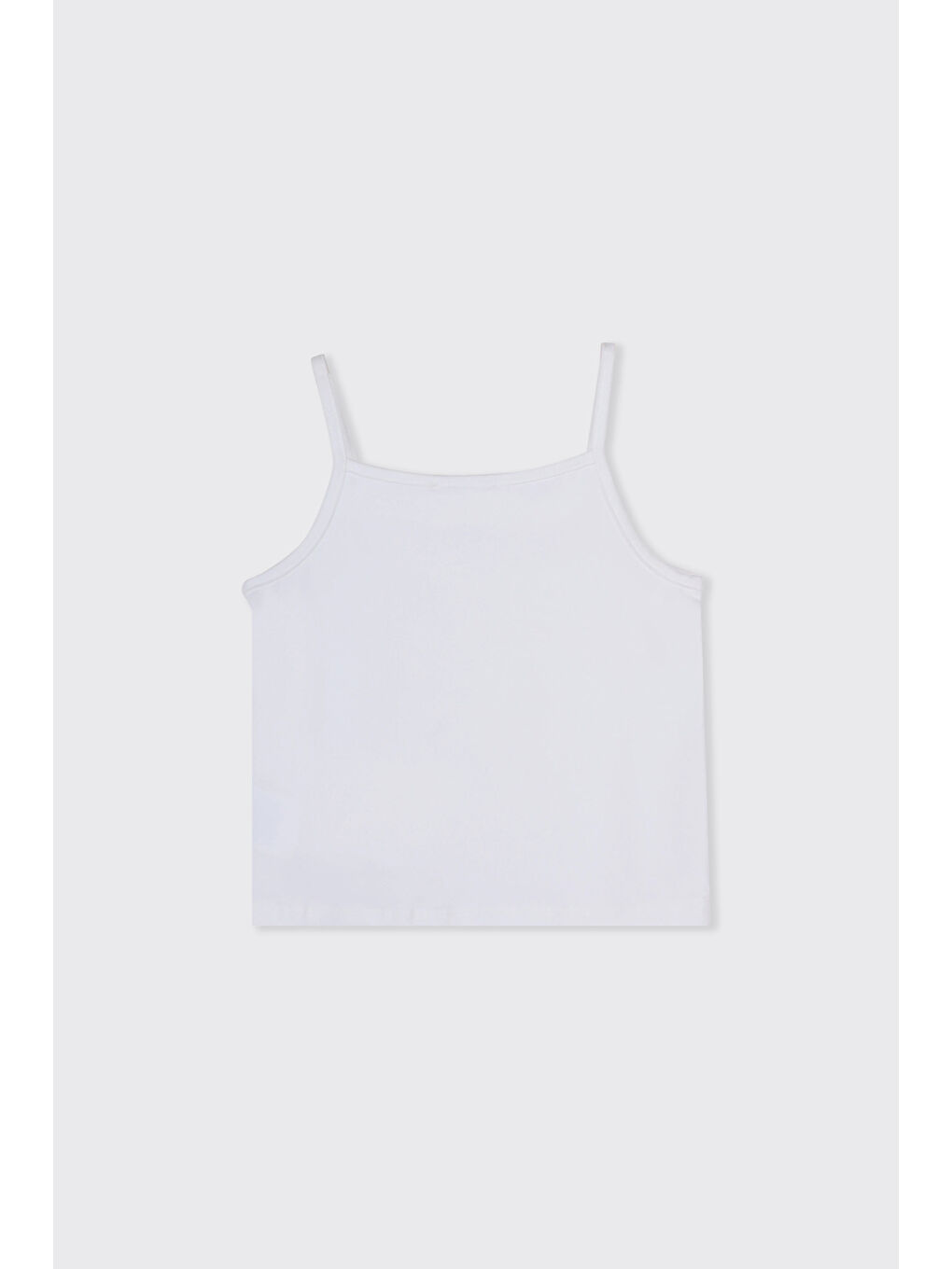 Kız Çocuk Yaka Detaylı Fisto Beyaz Bluz-2