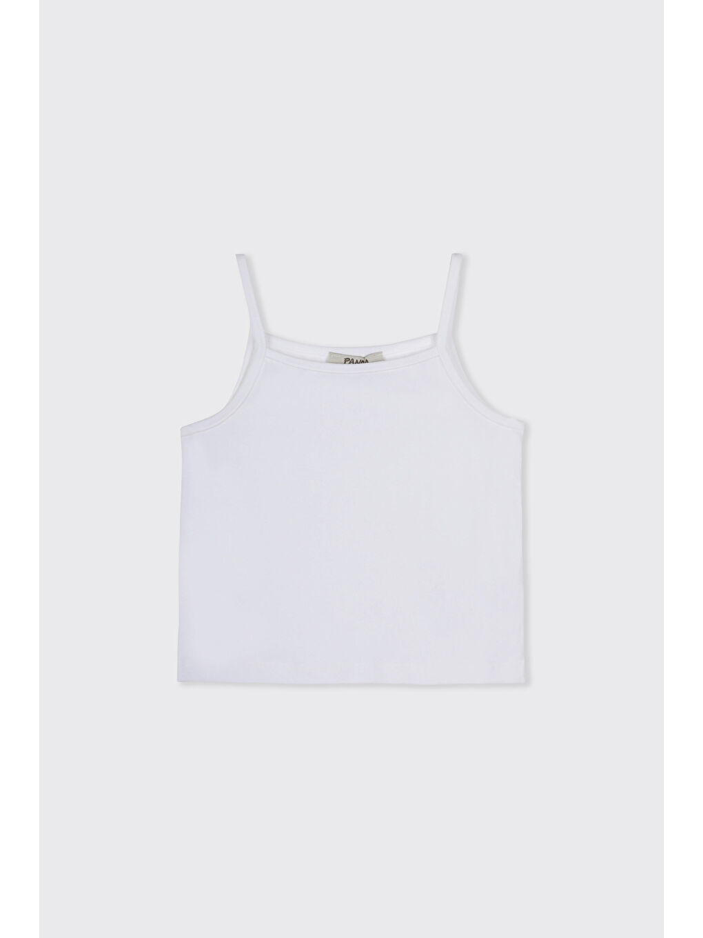 Kız Çocuk Yaka Detaylı Fisto Beyaz Bluz-3