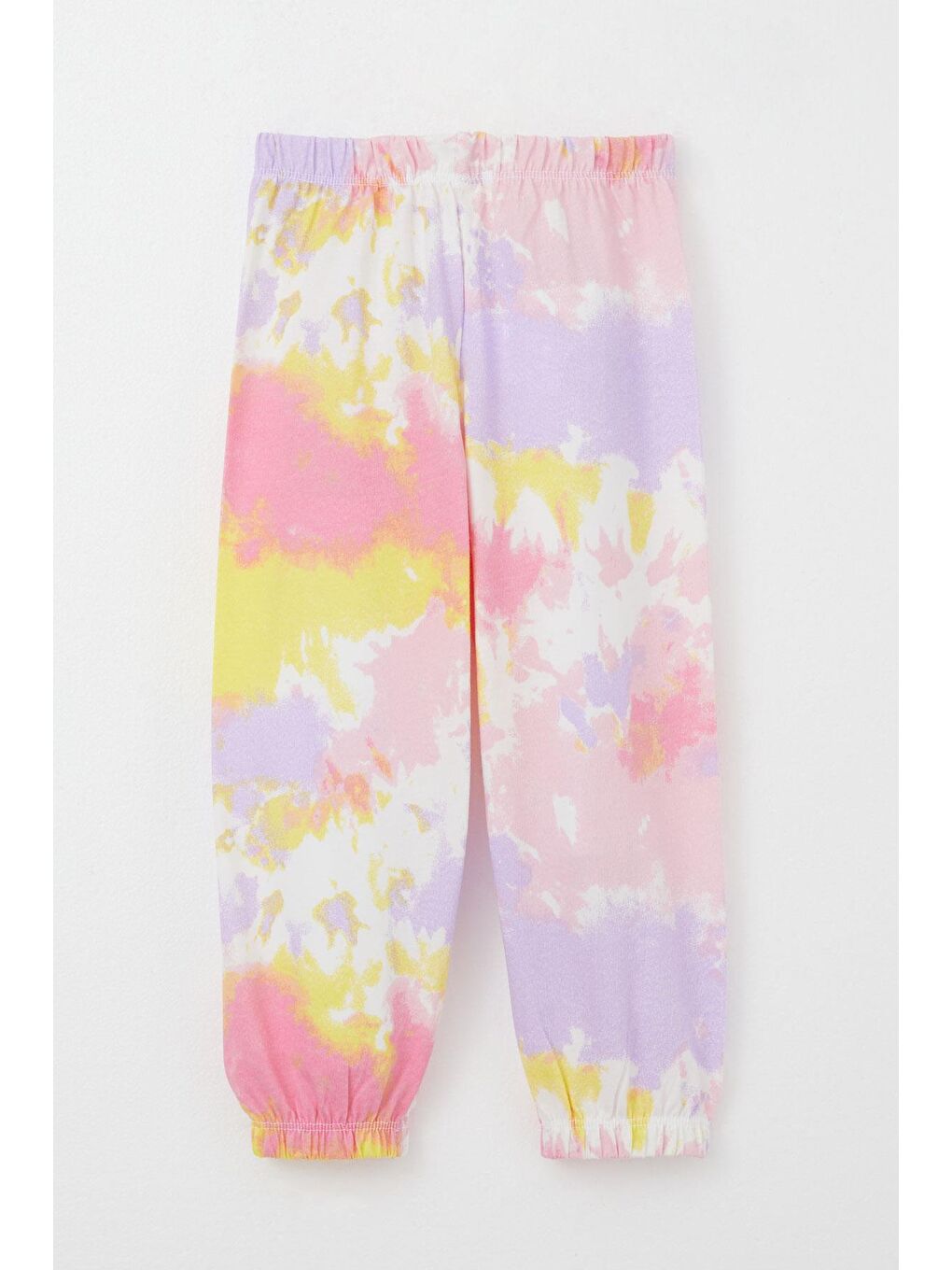 Kız Çocuk Pijama Takımı Batik Desenli Karışık Renk (1-2 Yaş)-4