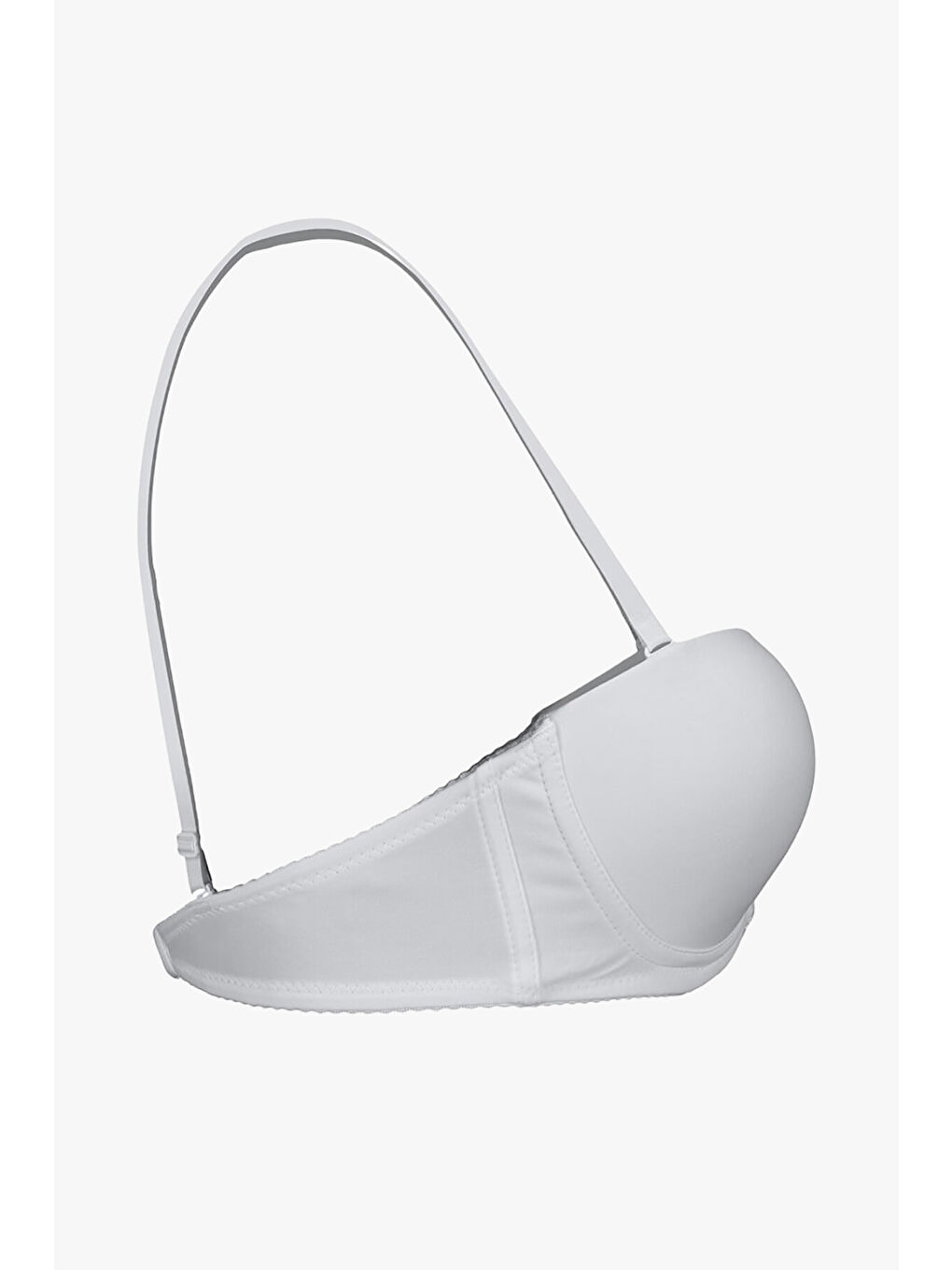 Beyaz Destekli Straplez Sütyen-1