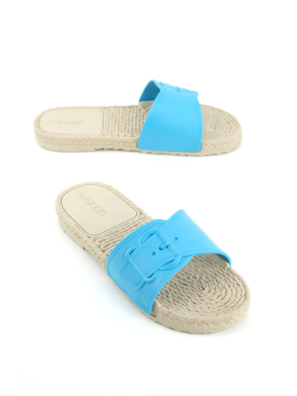 Turkuaz Kadın Yazlık Airblow Islak Zemine Uygun Ev Bahçe Günlük Terlik