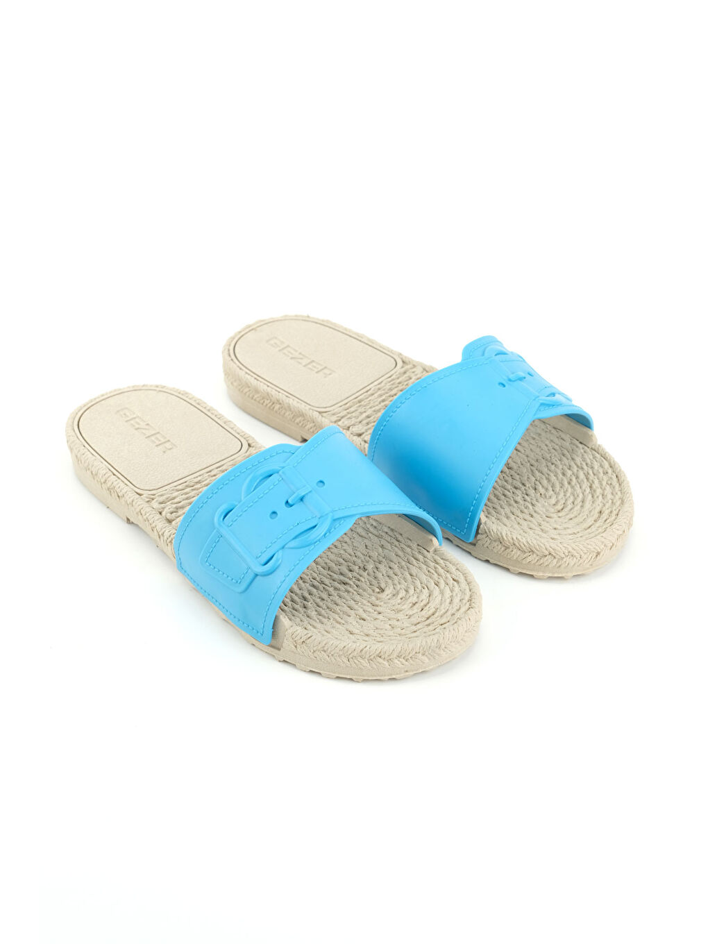 Turkuaz Kadın Yazlık Airblow Islak Zemine Uygun Ev Bahçe Günlük Terlik-2