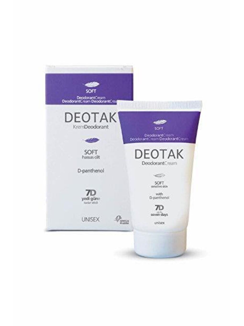 Deotak Renksiz Krem Deodorant Soft