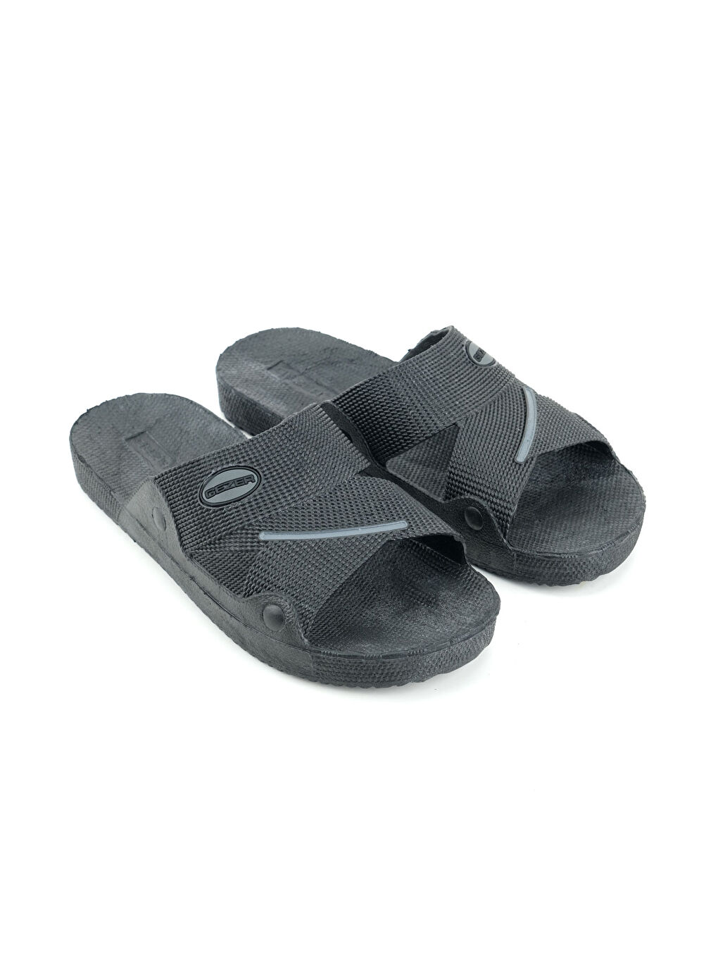 Siyah Yazlık Erkek Airblow Islak Zemine Uygun Günlük Ev Bahçe Havuz Terlik-2