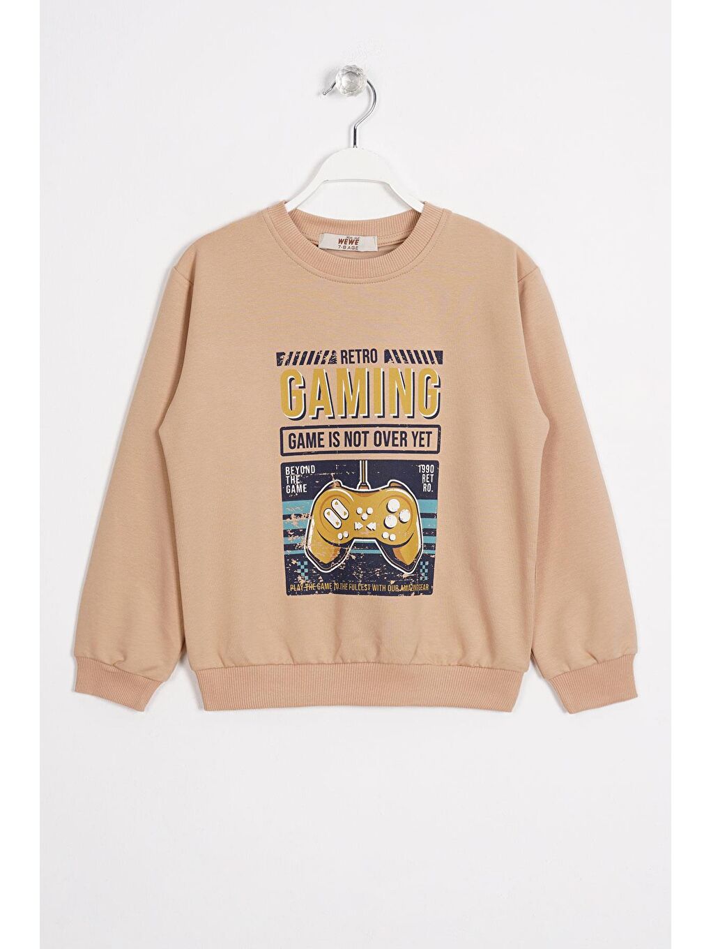 Zepkids Camel Gaming Baskılı Camel Renk Erkek Çocuk Sweatshirt