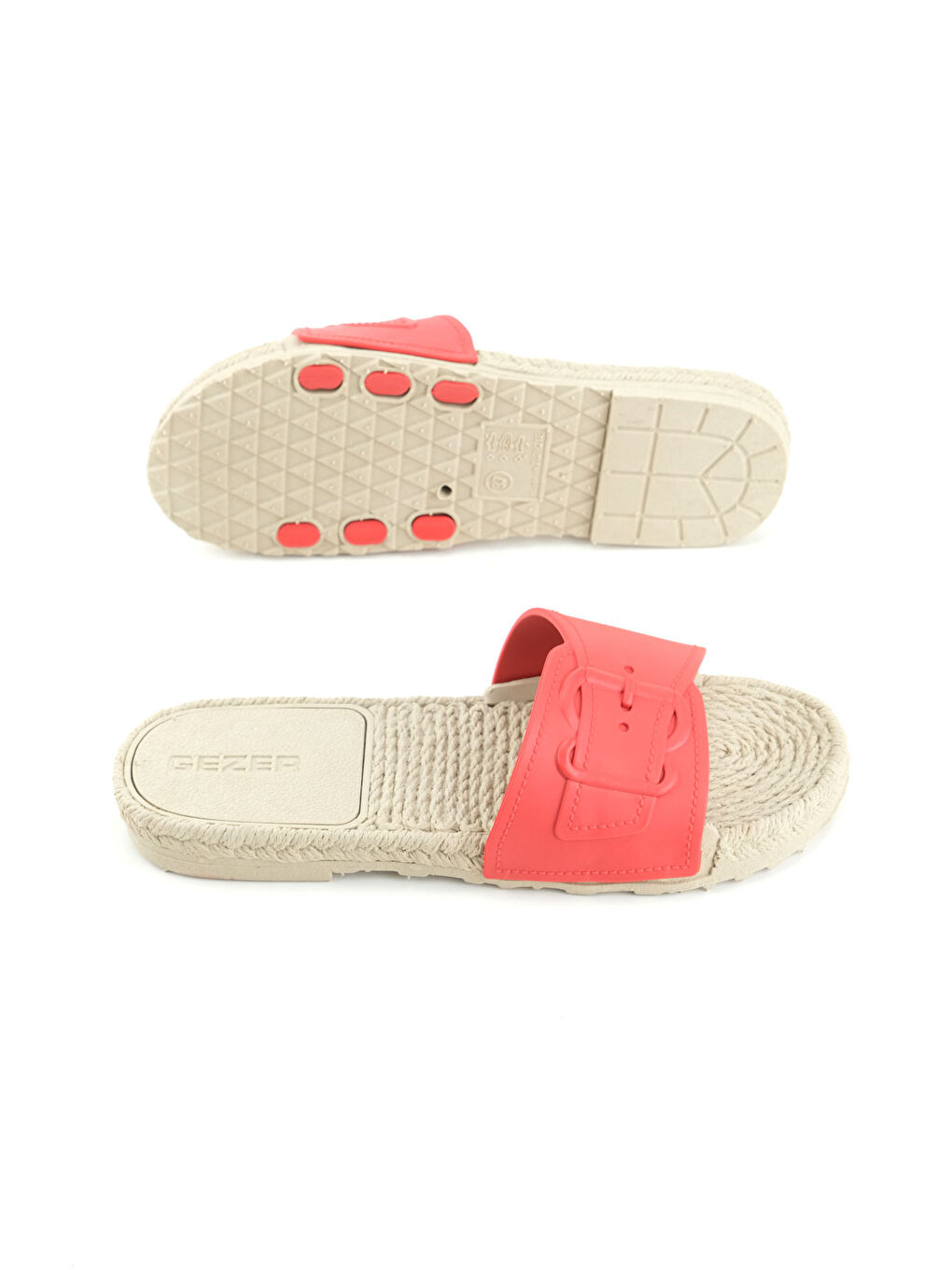 Kırmızı Kadın Yazlık Airblow Islak Zemine Uygun Ev Bahçe Günlük Terlik-4