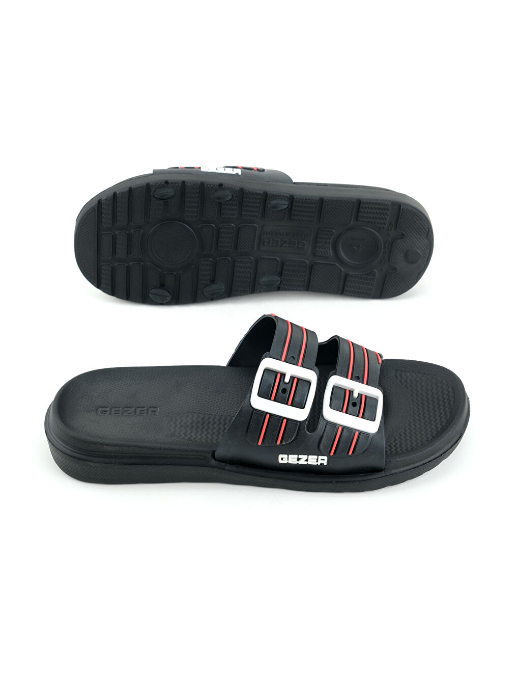 Kırmızı Erkek Yazlık Eva Islak Zemine Uygun Günlük Ev Bahçe Havuz Banyo Terlik-4