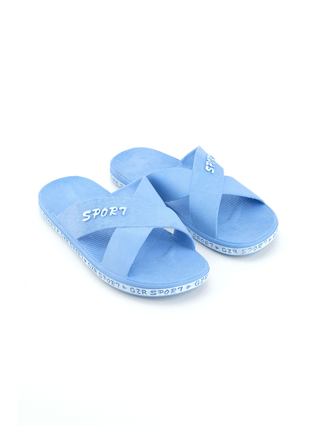 Mavi Erkek Yazlık Airblow Islak Zemine Uygun Günlük Ev Bahçe Havuz Terlik-2