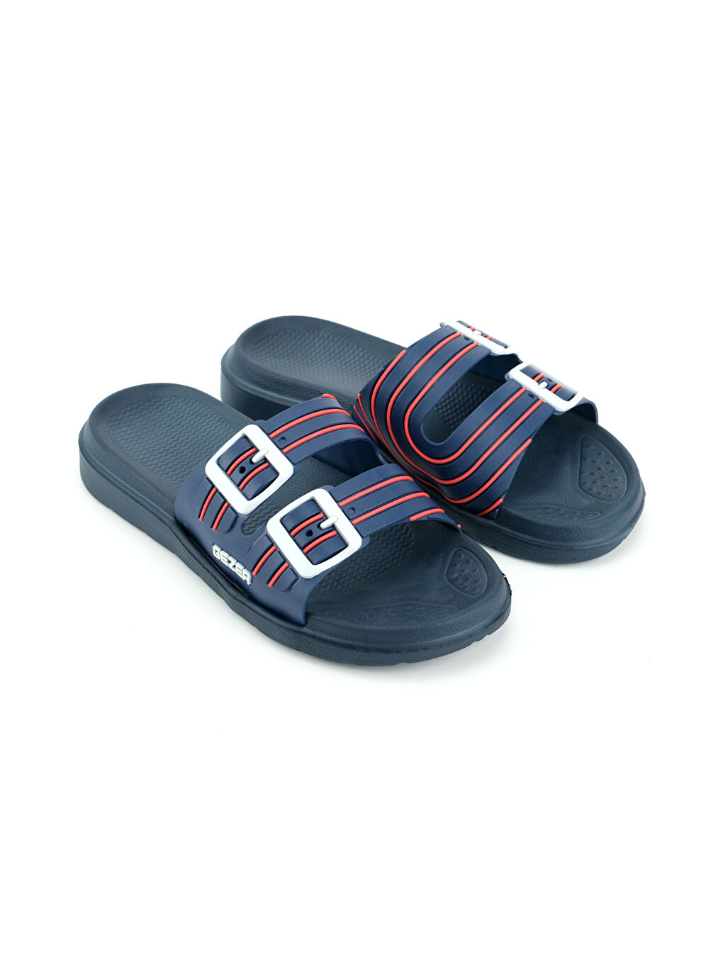 Lacivert Erkek Yazlık Eva Islak Zemine Uygun Günlük Ev Bahçe Havuz Banyo Terlik-2