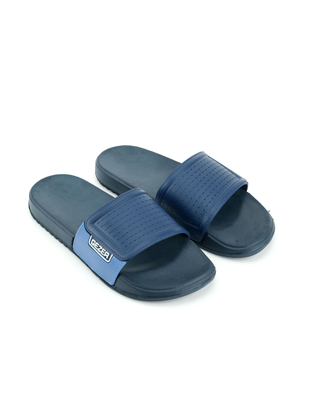 Lacivert Erkek Yazlık Eva Islak Zemine Uygun Günlük Ev Bahçe Havuz Banyo Terlik-2