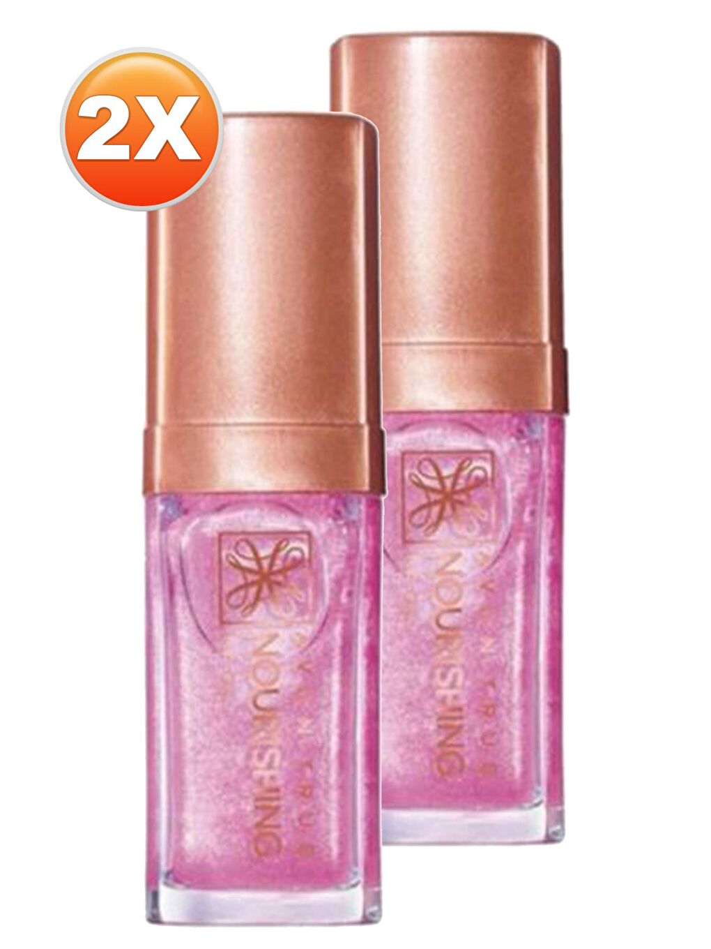 AVON True Nourishing Dudak Yağı 7 Ml. Shimmering Petal İkili Set - 1