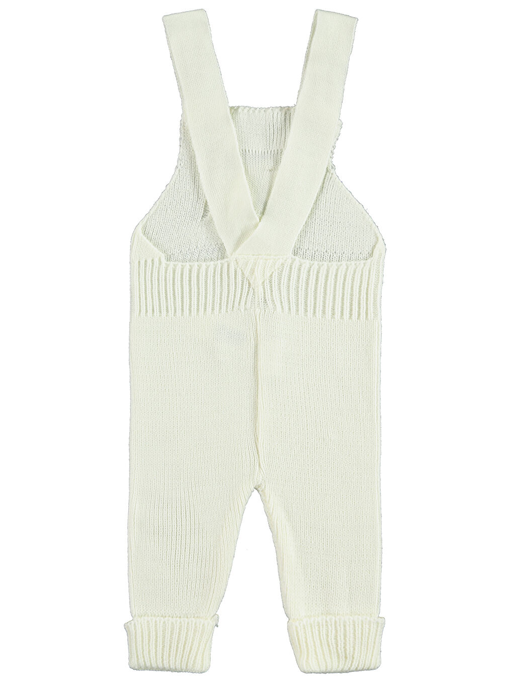 Baby Kız Bebek Salopet 3-18 Ay Ekru-1