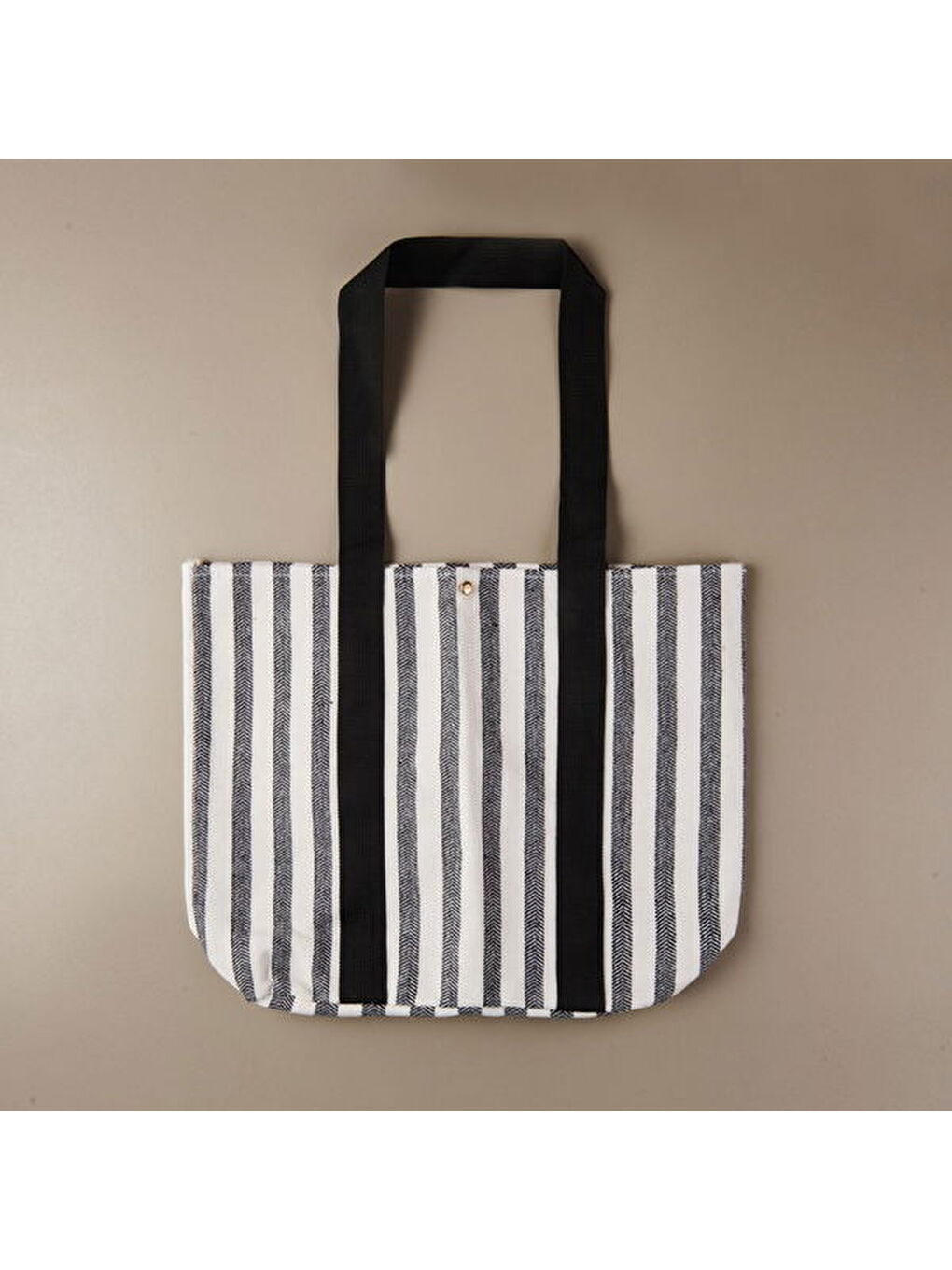 Soft Plaj Çantası - Siyah - 48x35 cm