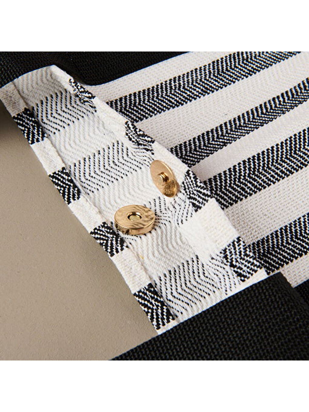 Soft Plaj Çantası - Siyah - 48x35 cm-2