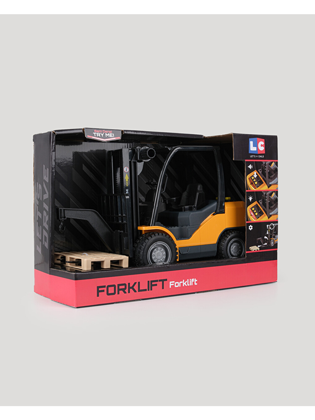 Sesli Ve Işıklı Forklift-9